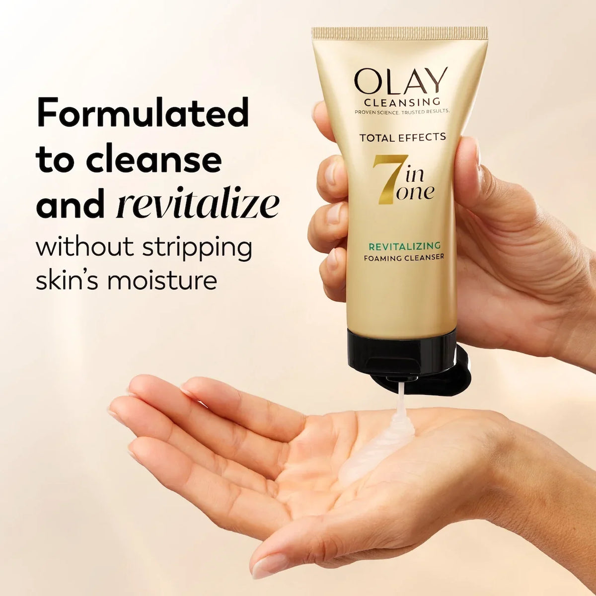 Total Effects Revitalizing Foaming Face Cleanser